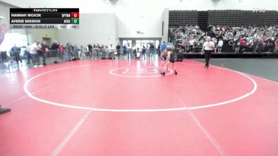 3rd Place - Hannah Wojcik, Upper Township vs Averie Mission, All I See Is Gold Academy