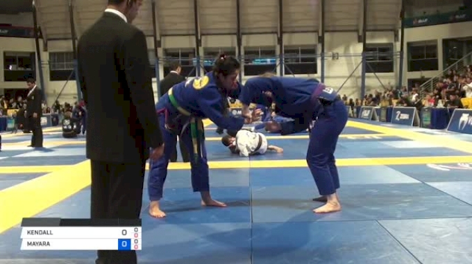 KENDALL REUSING vs MAYARA OISHI 2018 World IBJJF Jiu-Jitsu Championship