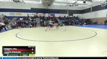 132 lbs Semifinal - Marshall Pell, Cashmere vs Konnor Spradling, Lakeside