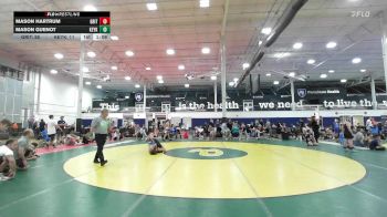 105 lbs Semifinal - Mason Hartrum, Grit Mat Club - MS vs Mason Guenot, Keystone Krush - MS