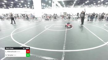 73 lbs Semifinal - Lucas Wierzchucki, Monster Garage vs Silas Templar, Run To Danger