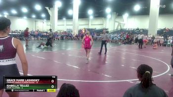 115 lbs Round 2 (8 Team) - Grace Marie Lashinsky, Charlies Angels Florida Black vs Isabella Tellez, MIAMI ALLSTARS