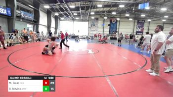 182 lbs Round Of 32 - Miguel Rojas, Indiana Outlaws Black vs Brock Trevino, Attrition Wrestling Gold