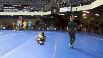 115 lbs Cons. Sub-semis - Henry Metzler, The Complete Wrestler vs Maximilian Truong, NOVA WC
