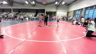 112 lbs Rr Rnd 7 - Claire Marter, Centurion Wrestling vs Aisha Abdussamad, MGW Great White