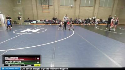 52-55 lbs Round 1 - Easton Witters, Punisher Wrestling Company vs Sylas Moore, Punisher Wrestling Company