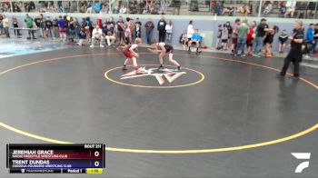 83 lbs Round 1 - Trent Dundas, Cordova Pounders Wrestling Club vs Jeremiah Grace, Nikiski Freestyle Wrestling Club