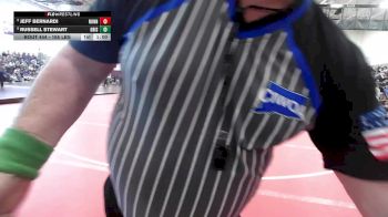 165 lbs 3rd Place - Jeff Bernardi, Nonnewaug vs Russell Stewart, Griswold/Wheeler