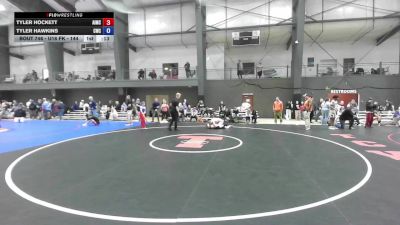 U16 FK - 144 lbs Cons. Round 3 - Tyler Hockett, Askeo International Mat Club vs Tyler Hawkins, Cashmere Wrestling Club