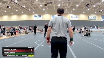 72 lbs Round 5 (6 Team) - Kolt Palmer, POWA vs Bradey Bleich, Mat Assassins Black