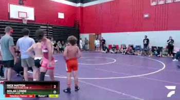 105 lbs Round 1 (6 Team) - Nolan Londe, Team St. Louis vs Nick Mattox, Pirate Wrestling Club