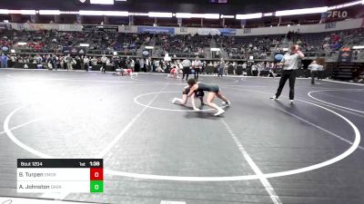 118.6 lbs Round Of 16 - Bailey Turpen, Southmoore SaberCats Wrestling vs Alexandria Johnston, Darkhorse WC