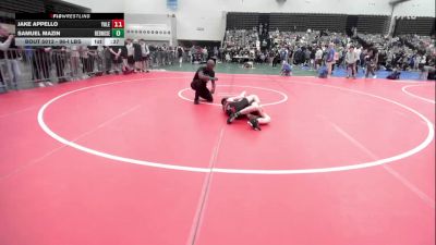 110-I lbs Quarterfinal - Jowell Alfonso, Orchard South WC vs Cason Vazquez, Bristol
