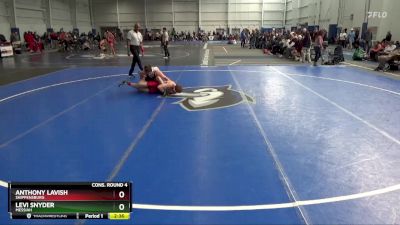 149 lbs Cons. Round 4 - Anthony Lavish, Shippensburg vs Levi Snyder, Messiah