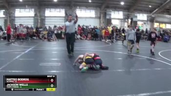 52 lbs Round 3 (6 Team) - Matteo Bodrog, Olympia vs Jackson Wells, Terps Xtreme