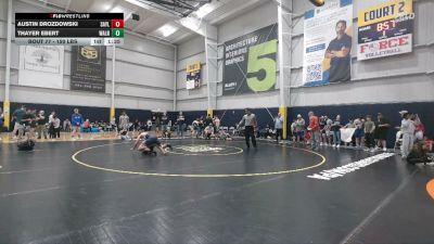 150 lbs Round Of 16 - Austin Drozdowski, Saylorsburg vs Thayer Ebert, Walnutport
