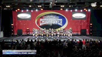 Pittsburgh Pride All Stars - Majesty [2026 L4 - U18 Day 2] 2026 Cheer Power Grand Nationals