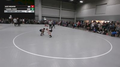 56 lbs Champ. Rd Of 16 - Daniel Choo, Gracie Barra Westchase Wrestling Club vs Jace Weaver, Moen Wrestling Academy