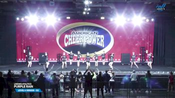 Legends Athletics - Purple Rain [2025 L4 Senior - D2 Day 1] 2025 Cheer Power Grand Nationals