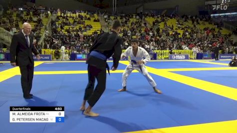 MATHEUS ALMEIDA FROTA vs GABRIEL PETERSEN MACAGNAN OLIVEI 2024 World Jiu-Jitsu IBJJF Championship