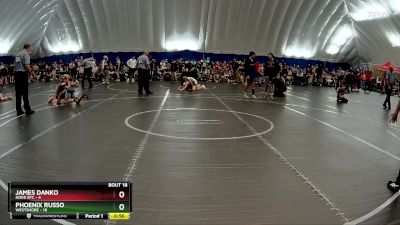 88 lbs Round 5 (8 Team) - Phoenix Russo, Westshore vs James Danko, Noke RTC