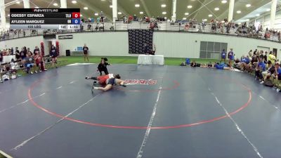 105 lbs Odessy Esparza, Texas Red vs Ayleen Marquez, Oregon