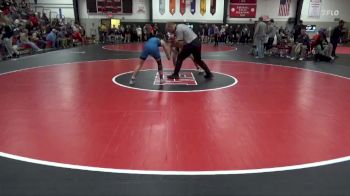 120 lbs Round 5 - Rowan Berndt, Burlington Notre Dame vs Tytus Steapp, Clear Creek-Amana