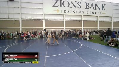 120 lbs Cons. Round 4 - Joanna Pena, Kearns vs Abby Nelson, Mountain Crest