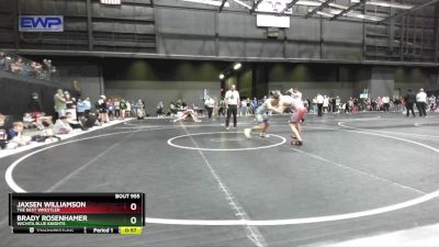 110 lbs Cons. Round 3 - Brady Rosenhamer, Wichita Blue Knights vs Jaxsen Williamson, The Best Wrestler