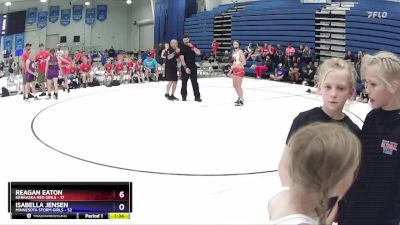130 lbs Round 4 (6 Team) - Brylee Gugelman, Nebraska Red Girls vs Ella Saewert, Minnesota Storm Girls