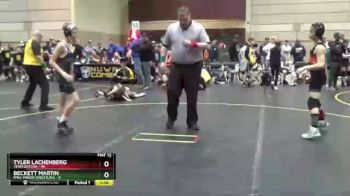 107 lbs Round 3 (4 Team) - Tyler Lachenberg, Team Gotcha vs Beckett Martin, Ring Finger Wrestling