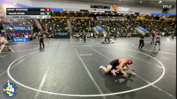 138 lbs Cons. Round 2 - Blake Irvine, Don Bosco vs Brody Strother, Hampton-Dumont-CAL