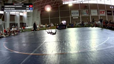 120 lbs Christopher Ramirez, Arizona Blue vs Porter Dahl, Utah Black