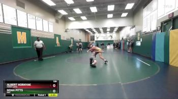 138 lbs Cons. Round 3 - Albert Hornyak, Point Loma vs Noah Pitts, Rbv