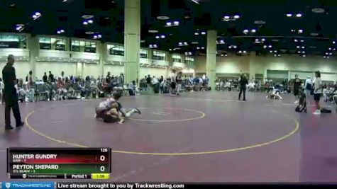 126 lbs Round 4 (16 Team) - Peyton Shepard, STL Black vs Hunter Gundry, RAW