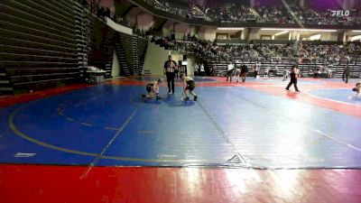 70 lbs Consi Of 8 #1 - Isaac Jones, Coweta Cobras Wrestling Club vs Ridge Ridings, Rockmart Takedown Club