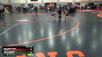 PW-1 lbs Quarterfinal - DalLeigh Ryan, DC Elite vs Bryn Bender, Wilton Wrestling