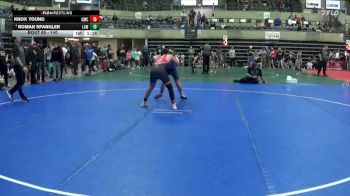 140 lbs Round 5 - Knox Young, GHV Mat Club vs Roman Spangler, LAW