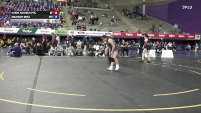 145 lbs Placement Matches (16 Team) - Naida Abdijanovic, William Penn vs Madison Diaz, Grand View