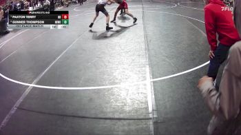 90 lbs 1st Place Match - Paxton Terry, Nebraska Boyz vs Gunner Thompson, Nebraska Elite Wrestling Club