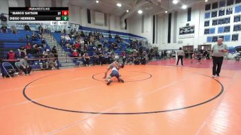 113 lbs Champ. Round 2 - Marco Sayson, Williams Field vs Diego Herrera, Mater Dei Catholic