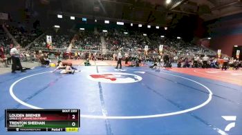 2A-145 lbs 3rd Place Match - Louden Bremer, Lingle-Ft. Laramie/Southeast vs Trenton Sheehan, Moorcroft