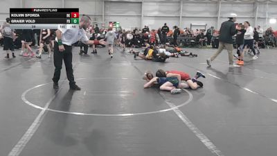 56 lbs Round 3 (6 Team) - Kolvin Sforza, Rising Kingz vs Graier Vold, Potentially Dangerous