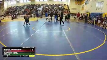 145 lbs Champ. Round 2 - Matthew Abreu, Gladiator vs Kainoa Harrington, White House