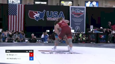 86 kg Final - Bennett Berge, Jackrabbit Wrestling Club vs Max McEnelly, Waconia Wrestling Club