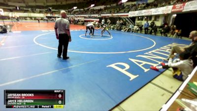 157 lbs Semis (4 Team) - Jaysean Brooks, Oscar Smith vs Jayce Melgreen, Eastern View