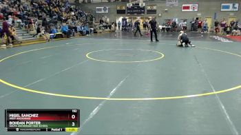 152 lbs Quarterfinal - Bohdan Porter, South Anchorage High School vs Migel Sanchez, West Anchorage