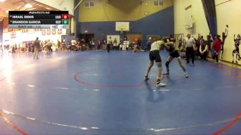 113 lbs Cons. Round 5 - Israel Denis, Los Osos vs Brandon Garcia, Hesperia
