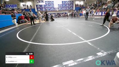 43 lbs Final - Rhett Pitts, Cowboy Wrestling Club vs Eagan Luxton, Bartlesville Wrestling Club