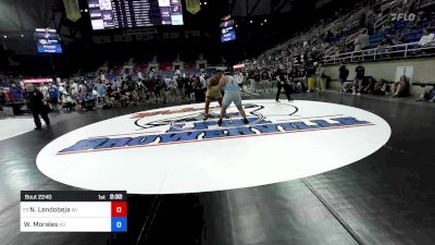 285 lbs Cons 64 #2 - Nehemiah Lendobeja, WI vs William Morales, KS